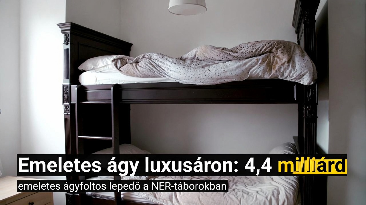 4,4 milliárdból emeletes ágy és foltos lepedő a NER-táborokban thumbnail