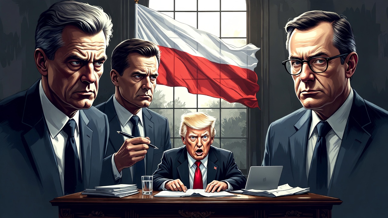Tökös lengyel politikusok szuverenitásleckét adtak Trumpnak thumbnail