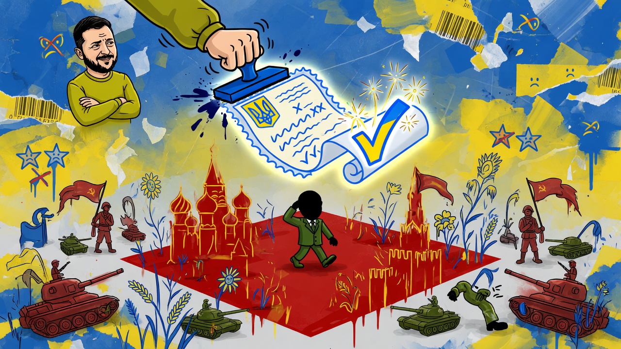 Zelenszkij elnöki rendeletben engedélyezte Putlernek a Vörös téri parádét thumbnail