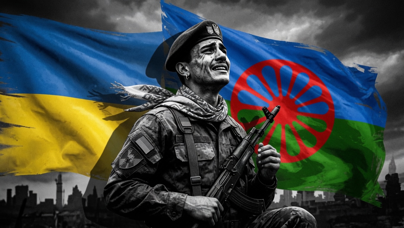 Így is épül egy politikai nemzet - roma származású katona dísztemetése Ungváron thumbnail