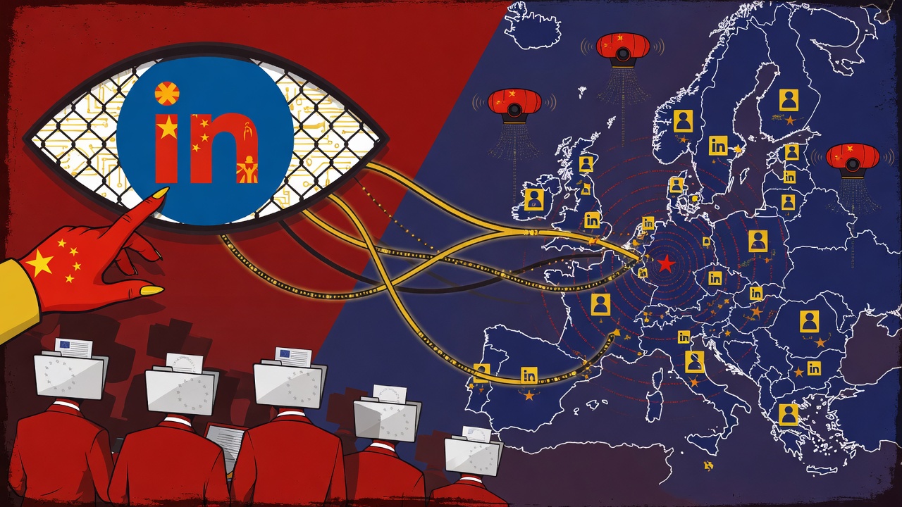 Kína toboroz, Európa pislog – a LinkedIn már nem karrierplatform, hanem kínai kémhálózat thumbnail