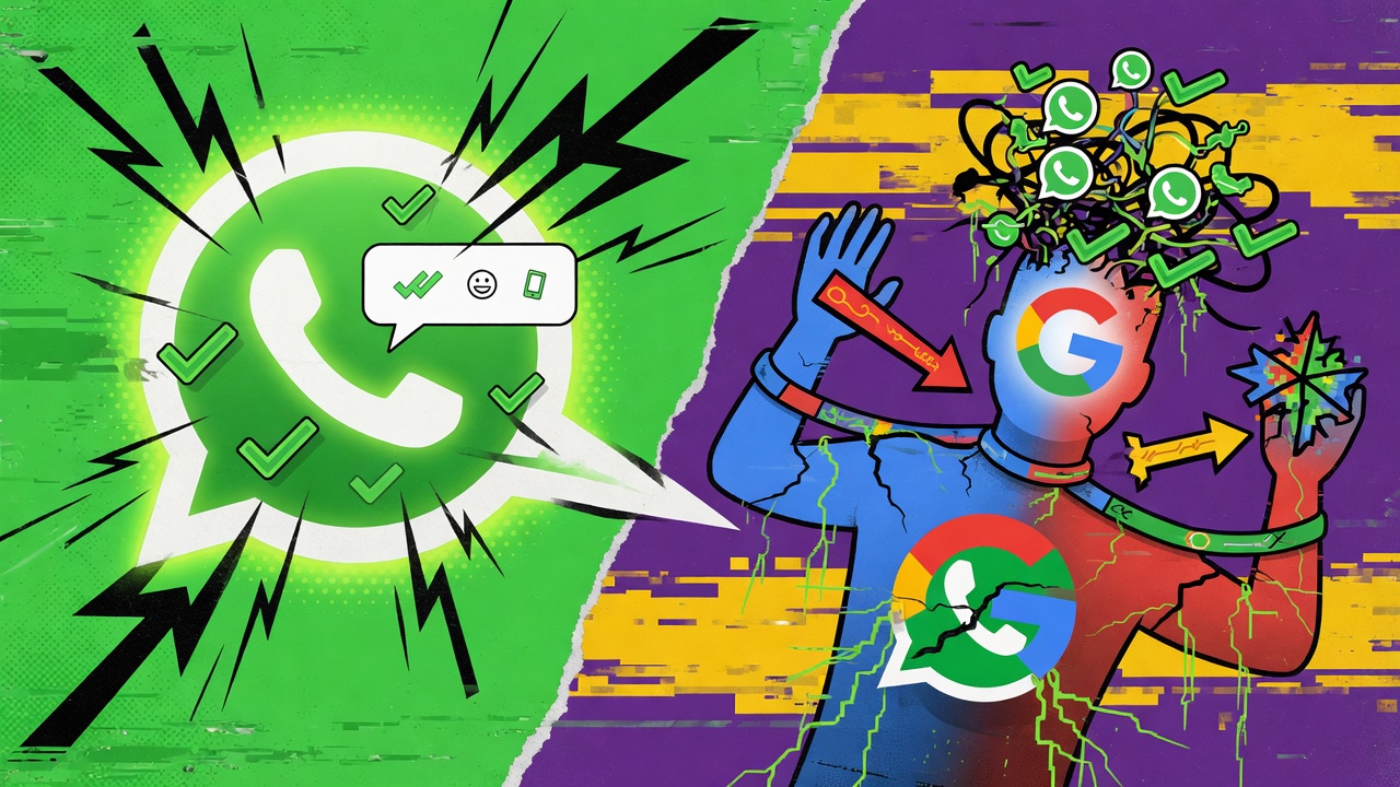 Hogyan vette át az irányítást egy WhatsApp-üzenet a Google mesterséges intelligenciája felett thumbnail
