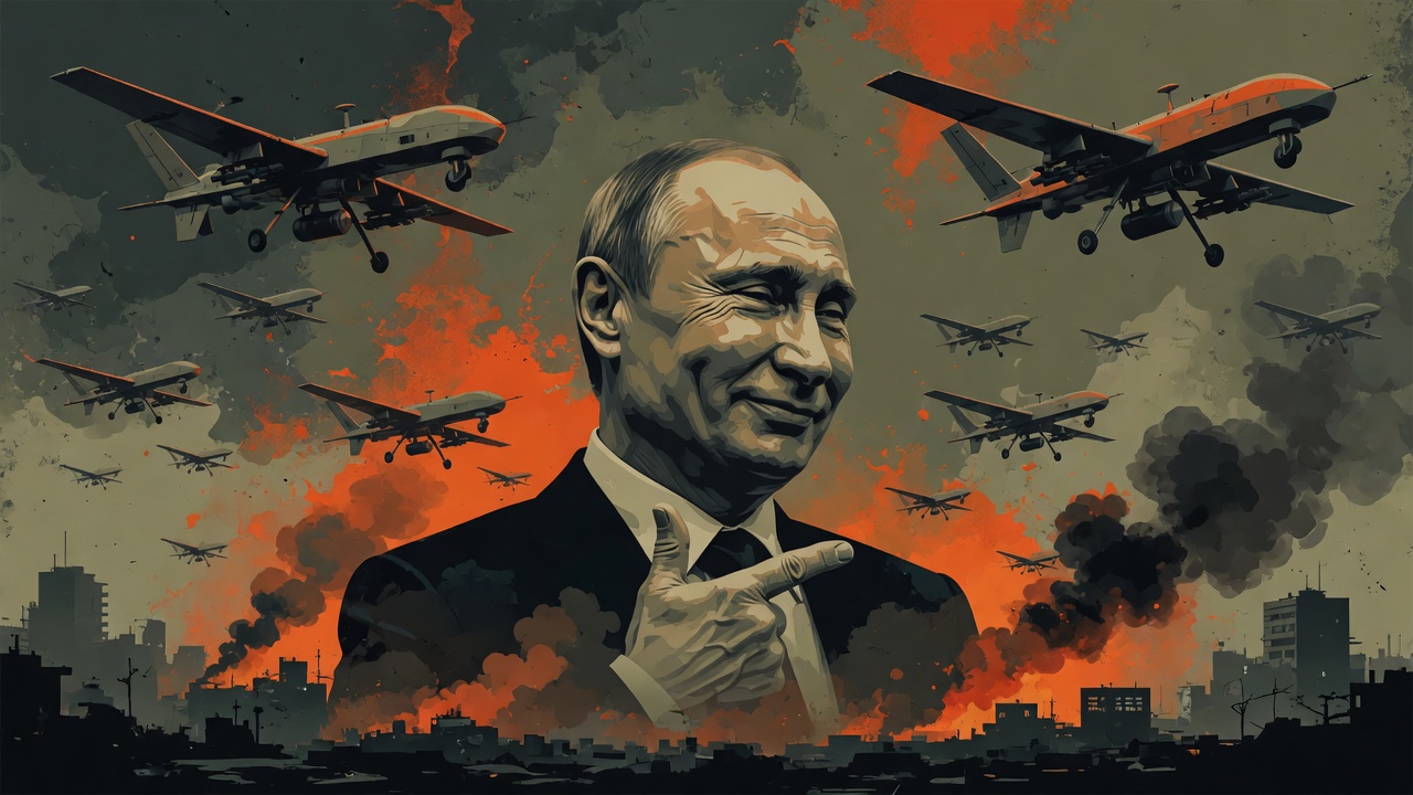 Putyin elmagyarázta katonáinak, hogy övék a világ legjobb drónrendszere thumbnail