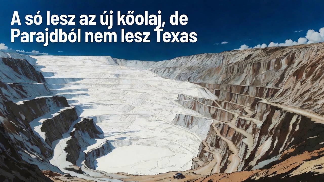 A só lesz az új kőolaj, de Parajdból nem lesz Texas