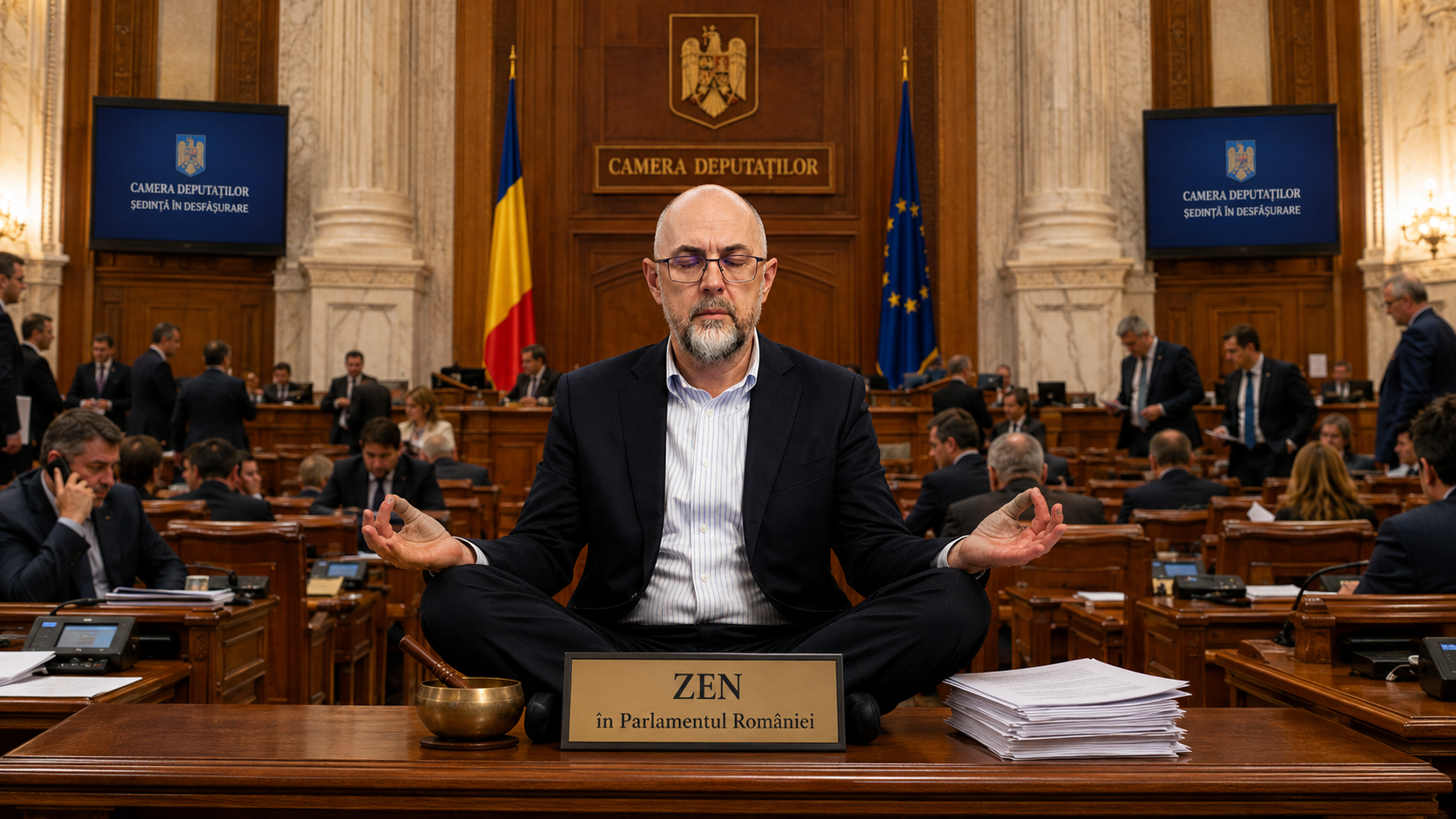 A Hunor-művek bemutatja: a Zen és a demokrácia elleni fegyverszünet