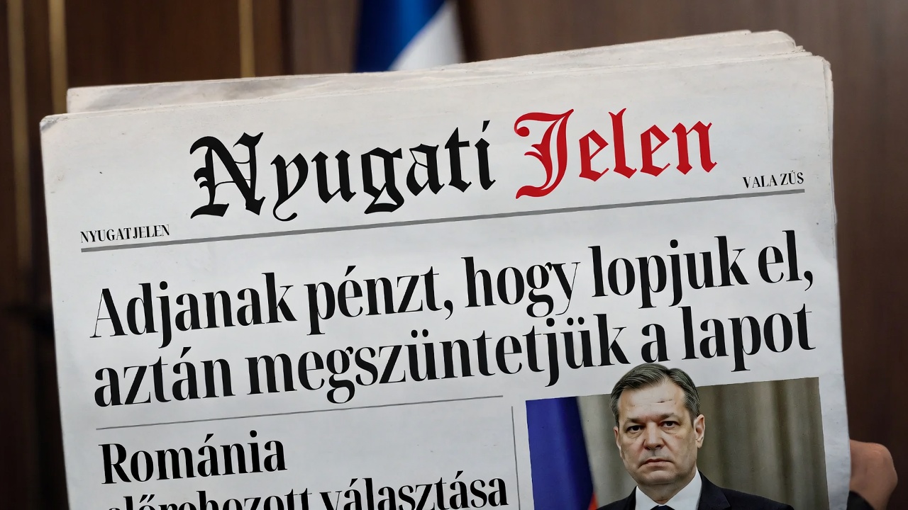 Erdélyi média menni tönkre: megszűnik a Nyugati Jelen