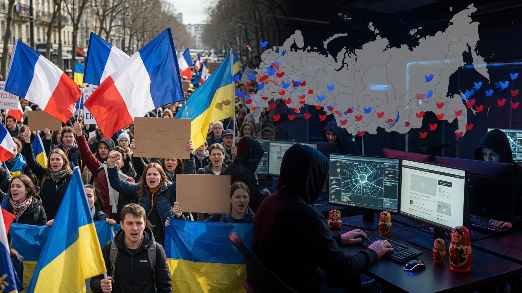 Storm-1516 és Matrjoska: orosz hálózatok célkeresztjében az ukránbarát francia elnökjelöltek