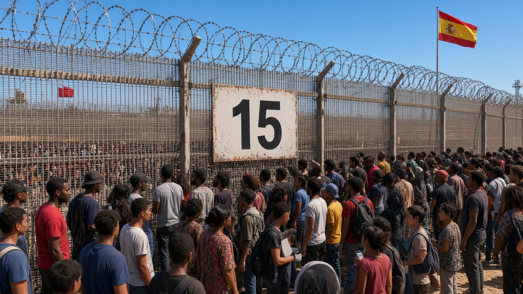 Újabb rohamot hirdettek a migránsok Ceutánál: augusztus 15.
