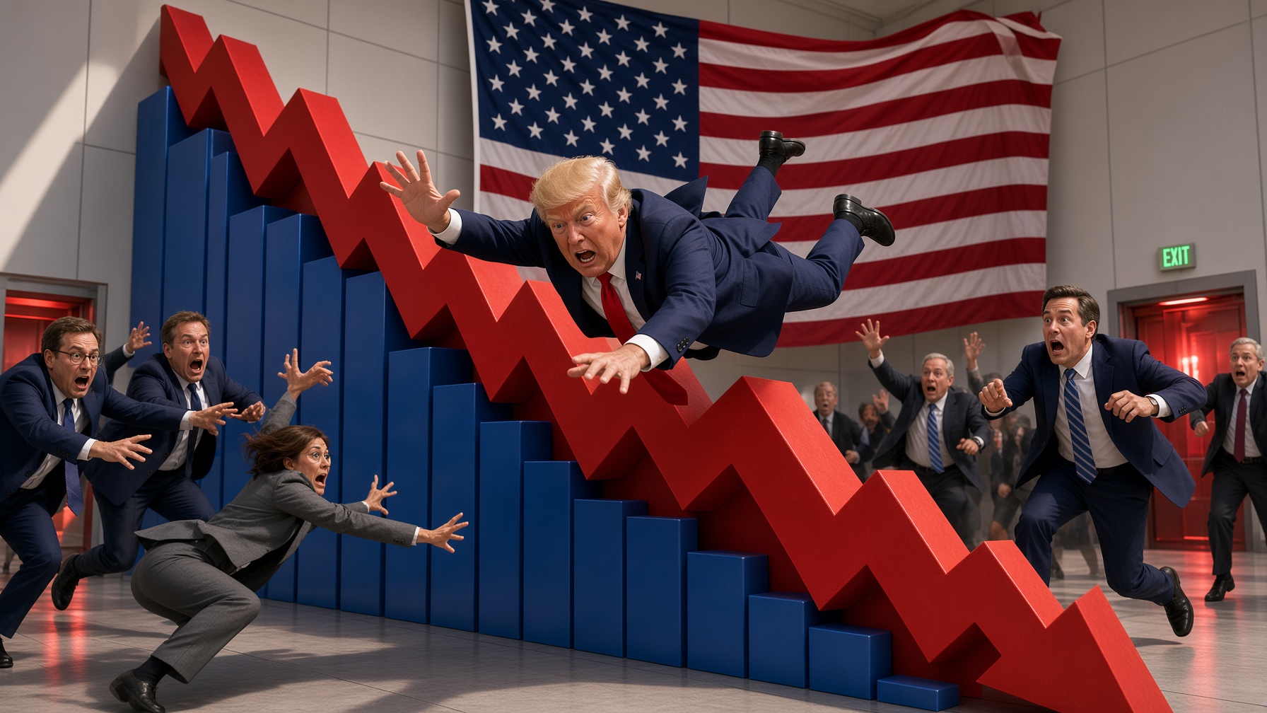 Trump mélyrepülésben, a republikánusok a vészkijáratot keresik