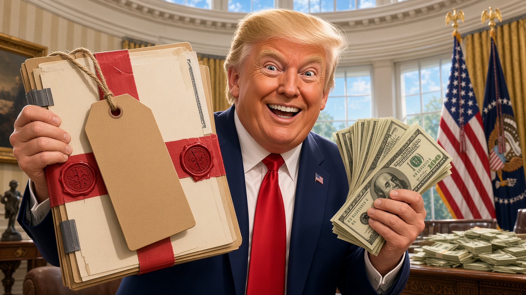 Trump pénzért árulná a kötelező elnöki tájékoztatást