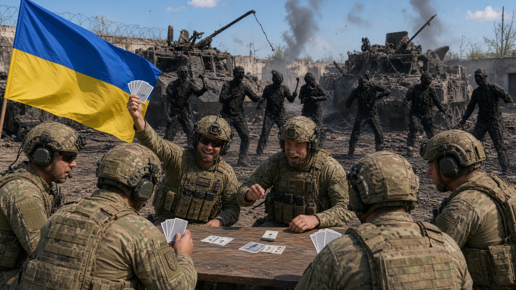 Kinek vannak kártyái? Szénné drónozták az amerikaiakat az ukrán katonák