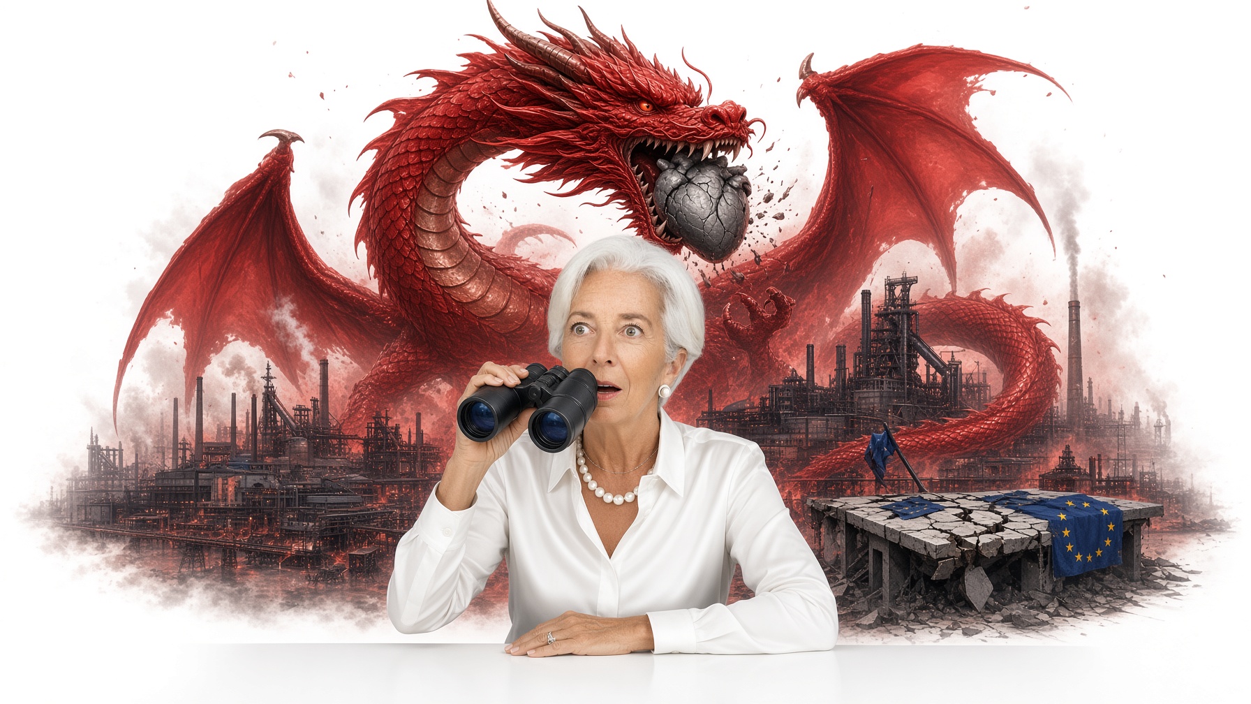 Lagarde most fedezte fel Kínát – miközben Európa húsz éve nézi, ahogy Peking megeszi a piacát