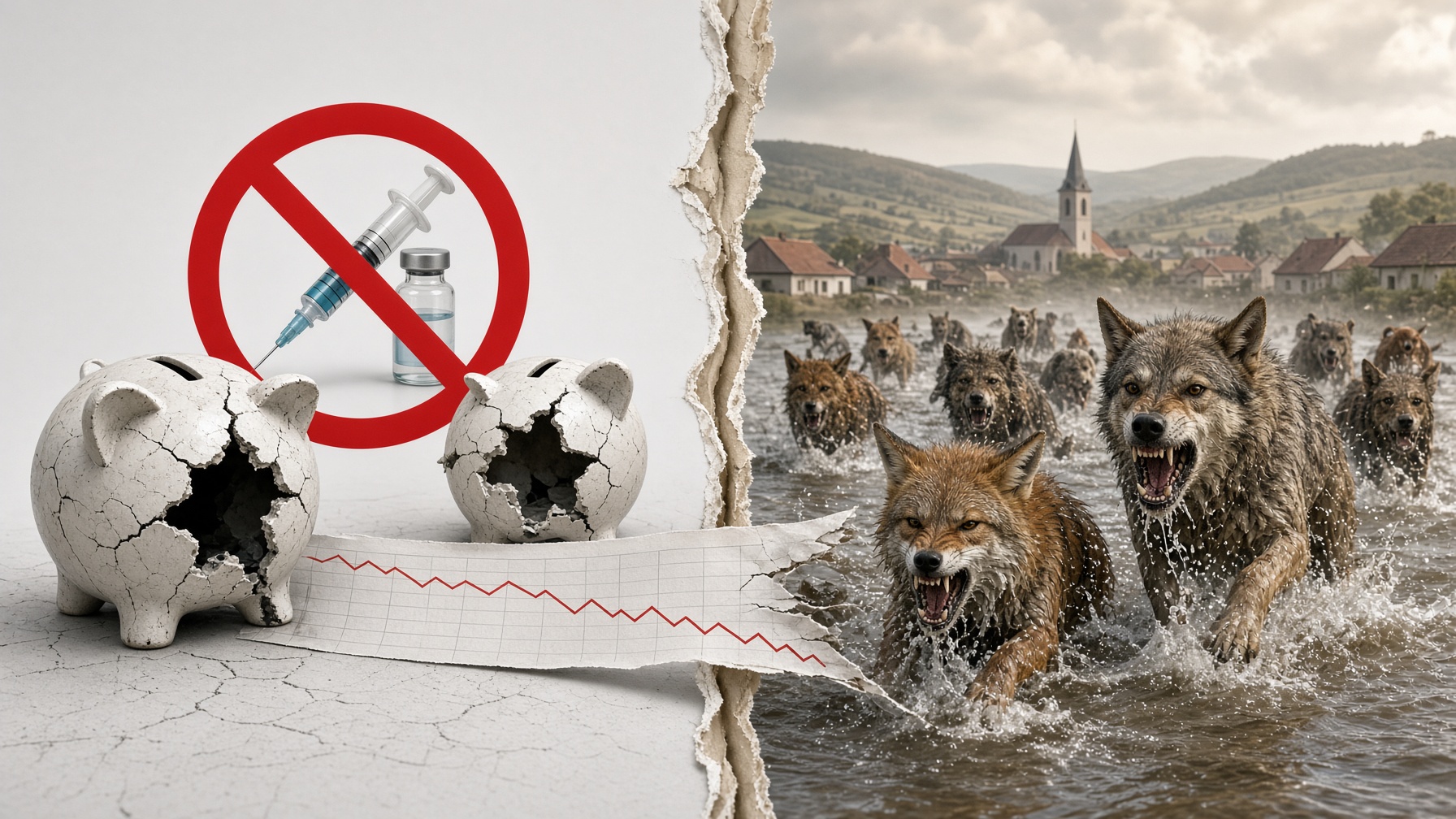 Oltásellenség+spórolás, itt a veszettség-járvány
