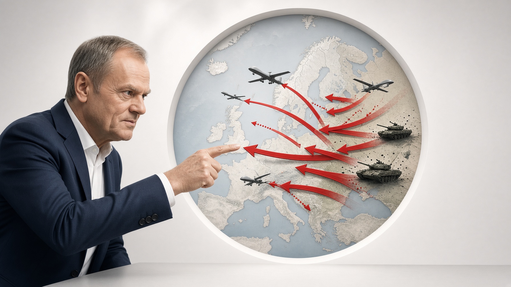 Tusk: az orosz eszkaláció már tény