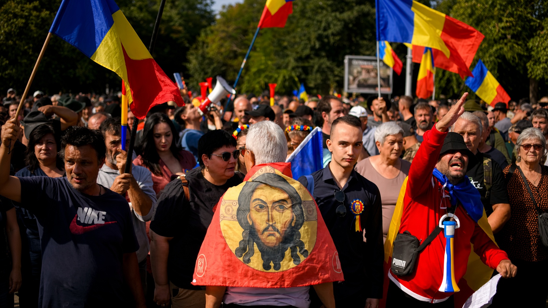 Csobániáda: az orosz hadsereg harci zászlaját lobogtatták Bukarestben
