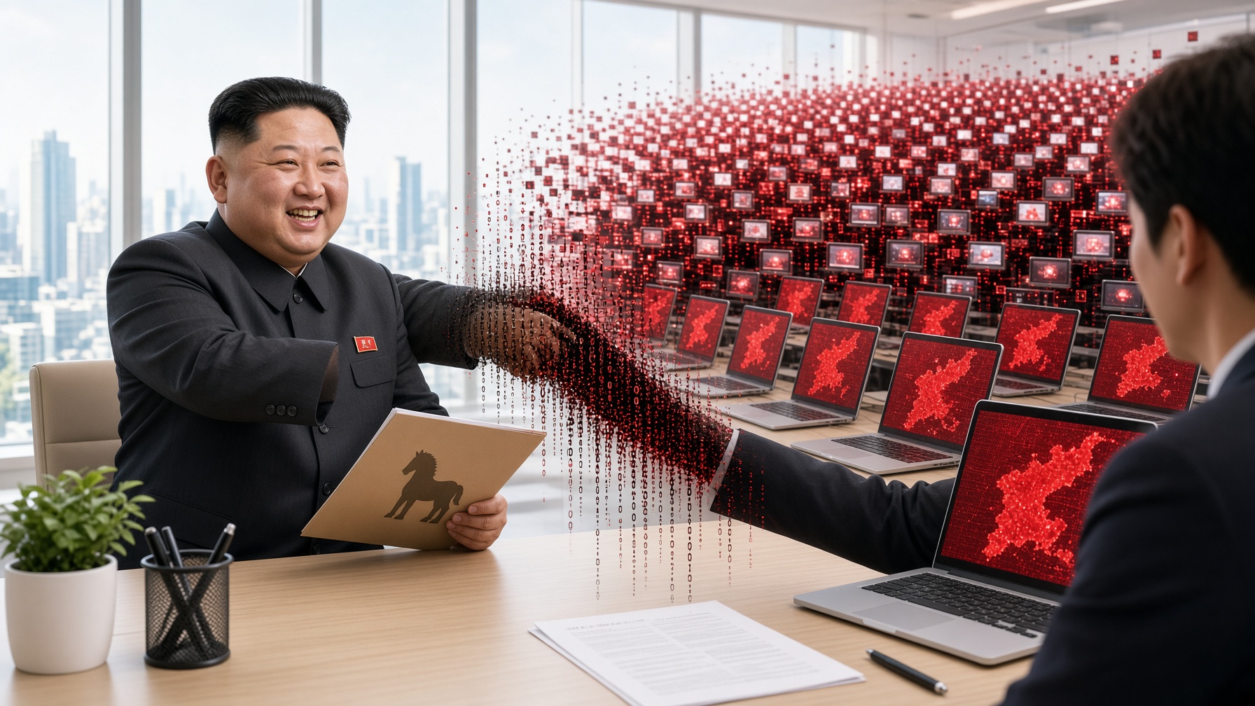 Állásinterjúnak álcázott kibertámadással fertőzött meg harmincezer számítógépet Észak-Korea thumbnail