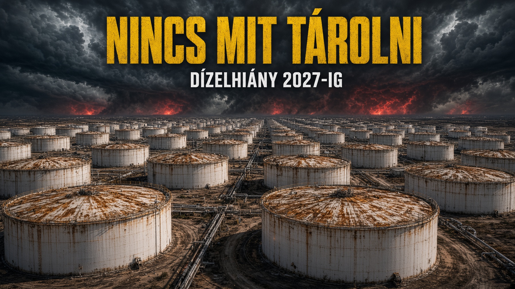 Nincs mit tárolni: a dízelhiány legalább 2027-ig kitart thumbnail